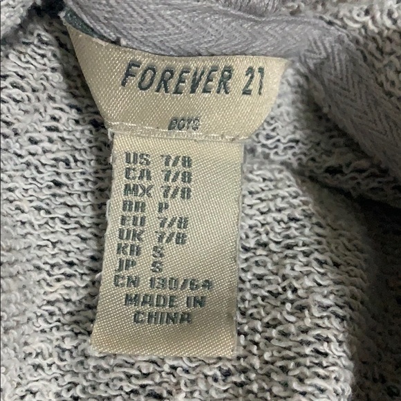 Gray Forever 21 boys gray hoodie - Picture 5 of 5